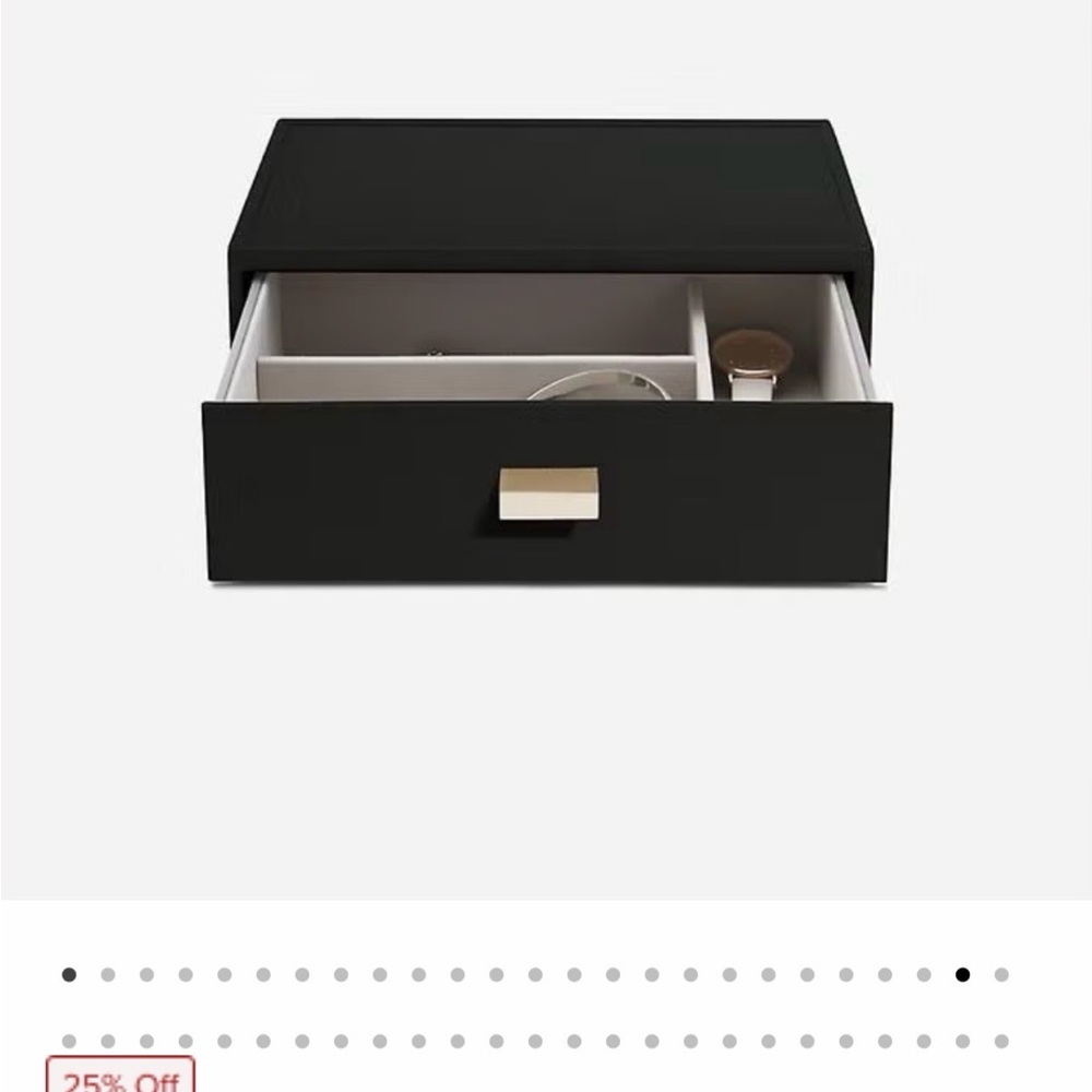 ⚠️ STACKERS Jewelry Classic Box Collection Deep Accessory Drawer Anti Tarnish - Picture 9 of 10